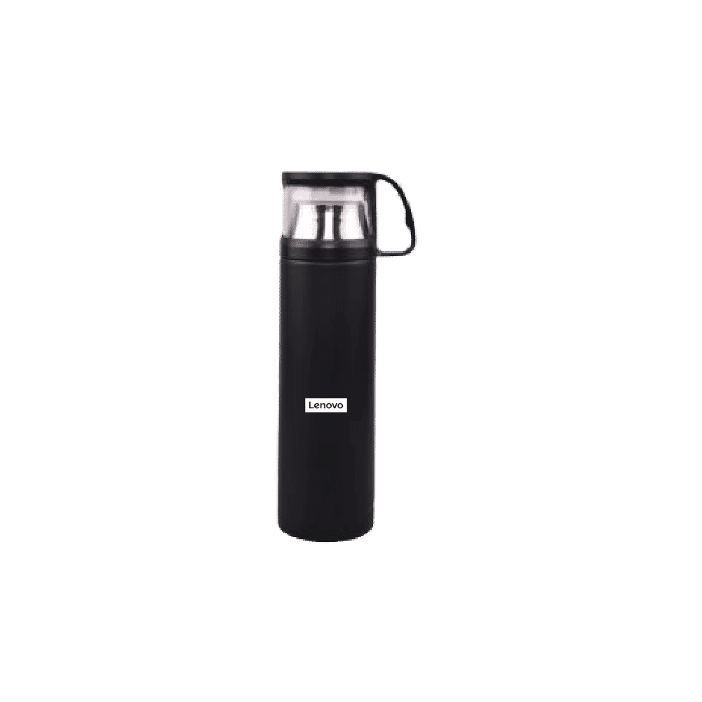 Stainless Steel Hot n Cold Black Bottle -500 ML